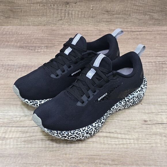 Brooks Revel 6 Women's Size 8 B Black White Running Shoes (1203861B116) - Picture 7 of 9